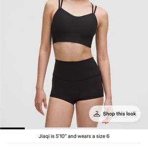 Lululemon like a cloud ribbed bra